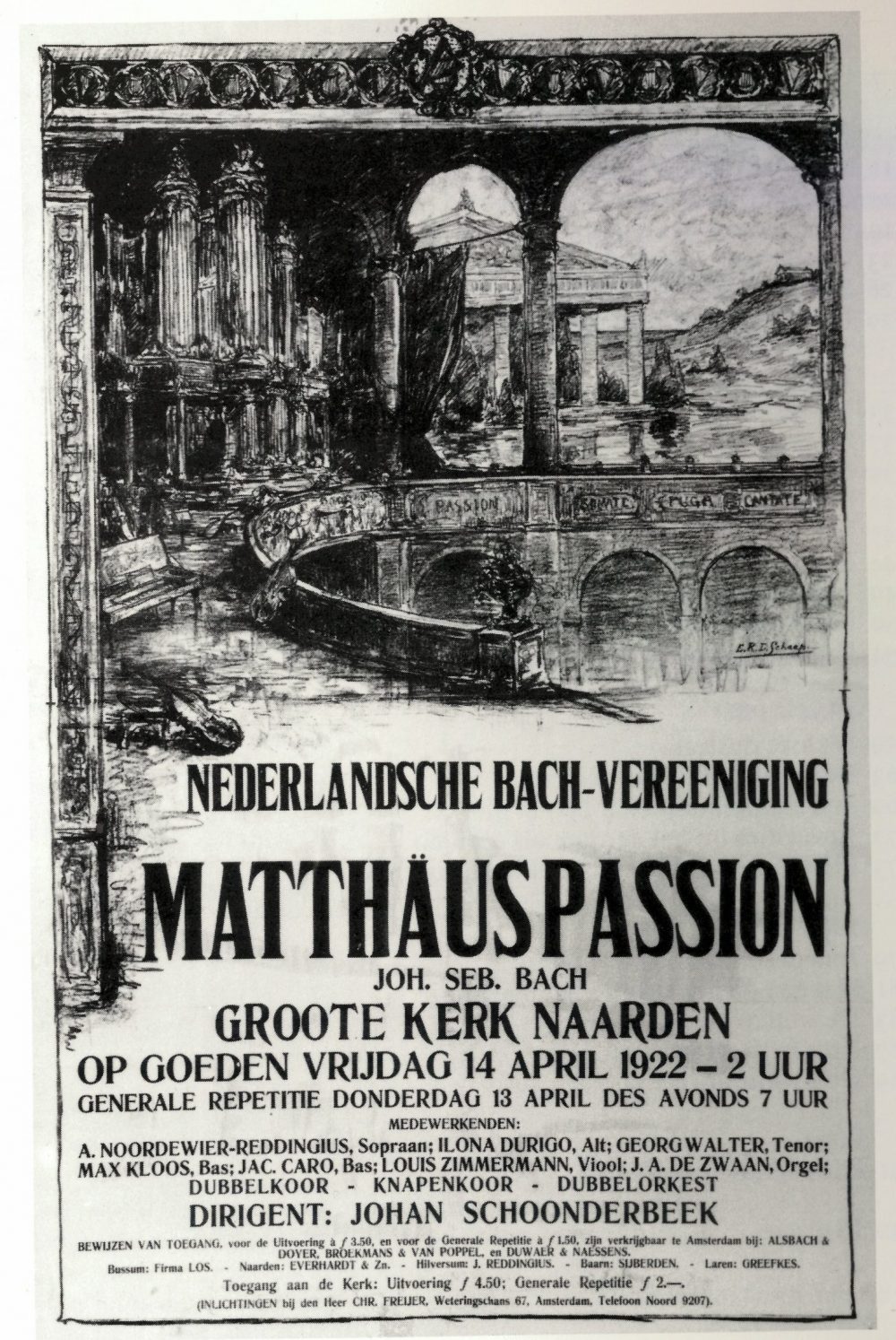 MatthäusPassion Grote Kerk Naarden